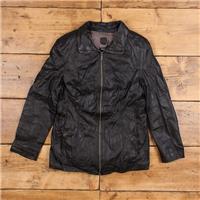 Vintage Wilsons Leather Jacket L 90s Black Womens - L Regular