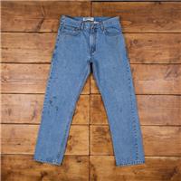 Vintage Levis 505 Jeans 33 x 32 Stonewash Straight Blue Red Tab Denim - 33 Regular