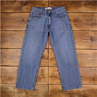 Vintage Levis 569 Jeans 32 x 31 Stonewash Straight Blue Red Tab Denim - 32 Regular