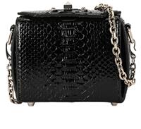 Alexander McQueen Box Bag 16 Crossbody Leather Black
