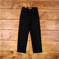 BNWT Levis Jeans 25 x 27 Big E Premium Dark Wash Straight Black Womens Red Tab - 25 Regular