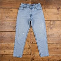Vintage Levis 550 Jeans 31 x 31 Stonewash Tapered Blue Womens Red Tab Denim - 31 Regular