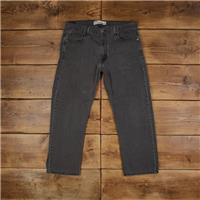 Vintage Levis 569 Jeans 36 x 28 Medium Wash Straight Grey Red Tab Denim - 36 Regular