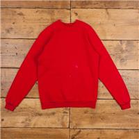 Vintage Wrangler Graphic Sweatshirt S 90s D. M. S. BAND Roundneck Mens Red - S Regular