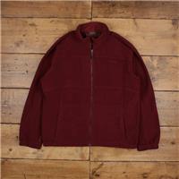 Vintage L.L.Bean Outdoor Jacket L Fleece Red - L Regular