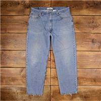 Vintage Levis 550 Jeans 38 x 30 Stonewash Straight Blue Red Tab Denim - 38 Regular
