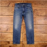 Vintage Levis 505 Jeans 33 x 31 Stonewash Straight Blue Red Tab Denim - 33 Regular