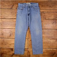 Vintage Levis 505 Jeans 36 x 34 Stonewash Straight Blue Red Tab Denim - 36 Regular