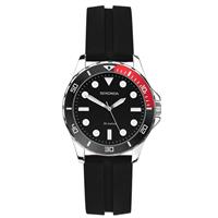 Sekonda Ladies Balearic 33mm Black with Rubber Strap Model 40563 RRP &pound;44.99