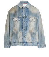 Acne Studios Oversized Jeans Jacket Mens S Blue Denim