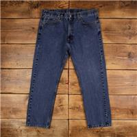 Vintage Levis 505 Jeans 38 x 30 Stonewash Straight Blue Red Tab Denim - 38 Regular