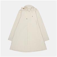 Rains Rain Coat 'FOSSIL' / Size XS / Mid-Length / Womens / Beige / Polyester