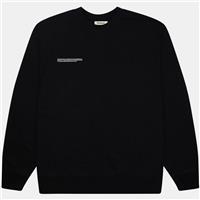 PANGAIA Black Organic Cotton Oversized Sweatshirt Size O/S / Size One Size ...