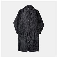 Rains Longer Jacket / Size XL / Long / Womens / Black / Polyester - XL Regular