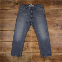 Vintage Levis 505 Jeans 36 x 31 Stonewash Straight Blue Red Tab Denim - 36 Regular