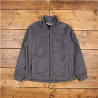 Vintage Columbia Outdoor Jacket M Fleece Fleece Grey Womens - M Regular