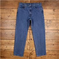 Vintage Levis 550 Jeans 38 x 33 Stonewash Straight Blue Red Tab Denim - 38 Regular