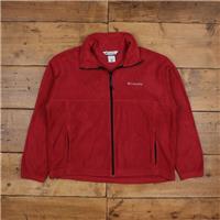 Vintage Columbia Outdoor Jacket XL Fleece Fleece Red - XL Regular