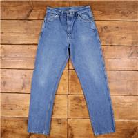 Vintage Key Carpenter Pants Trousers 32x34 90s Denim Jeans Mens Wide-Leg Blue - 32 Regular