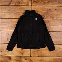 Vintage The North Face Outdoor Jacket M Fleece Fleece Black Womens - M Regular