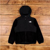 Vintage The North Face Outdoor Jacket XS Fleece Hooded Fleece Black Womens - XS Regular
