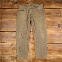 Vintage Levis 501 Jeans 36 x 32 Stonewash Straight Green Red Tab Denim - 36 Regular