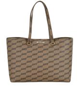 Balenciaga Tote Shoulder Bag Canvas Brown