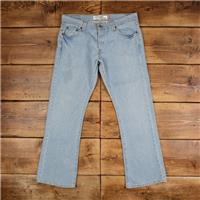 Vintage Levis 513 Jeans 36 x 32 Stonewash Straight Blue Womens Red Tab Denim - 36 Regular
