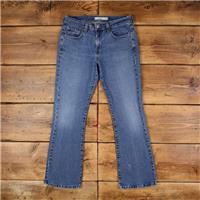 Vintage Levis 515 Jeans 31 x 30 Stonewash Straight Blue Womens Red Tab Denim - 31 Regular