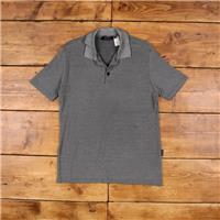 Vintage Polo Shirt T Shirt L 90s Versace V2 Grey Tee - L Regular
