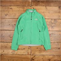 Vintage North Face Outdoor Jacket M Windwall Fleece Green Womens - M Regular