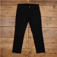 Vintage Levis 511 Jeans 34 x 29 Dark Wash Straight Black Red Tab Denim - 34 Regular