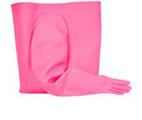 Balenciaga Glove Tote Shoulder Bag Leather Pink