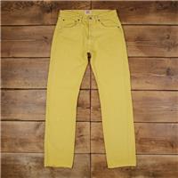 Vintage Levis 501 Jeans 31 x 34 Light Wash Straight Yellow Red Tab Denim - 31 Regular