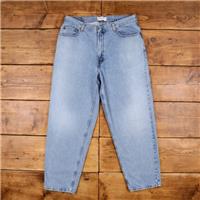 Vintage Levis 560 Jeans 36 x 30 Stonewash Straight Blue Red Tab Denim - 36 Regular