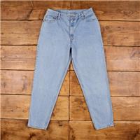 Vintage Levis 550 Jeans 34 x 30 Stonewash Straight Blue Womens Red Tab Denim - 34 Regular