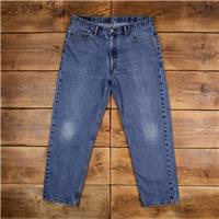 Vintage Levis 550 Jeans 38 x 31 Medium Wash Straight Blue Red Tab Denim - 38 Regular