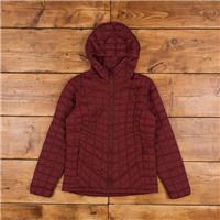 Vintage The North Face Puffer Jacket S Gorpcore Thermoball Full Zip Hooded Red - S Regular