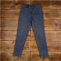 Vintage Levis Jeans 28 x 32 Medium Wash Tapered Blue Womens Orange Tab Denim - 28 Regular