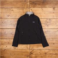 Patagonia Soft Shell Jacket M Gorpcore Full Zip Black Womens Outdoor Hiking - M Regular