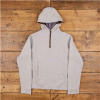 Vintage Patagonia 1/4 Zip Hooded Jumper Sweater M 90s USA Made Womens Zip Grey - M Regular