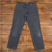 Vintage Calvin Klein Jeans Pants Trousers 32x30 Womens Straight Grey Cotton - 32 Regular