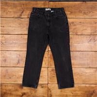 Vintage Levis Signature Jeans 34 x 30 Dark Wash Straight Black Womens Denim - 34 Regular