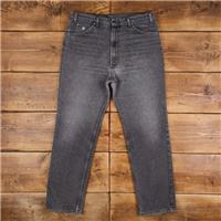 Vintage Levis Silver Medal Jeans 36 x 31 90s Dark Wash Straight Grey White Tab - 36 Regular