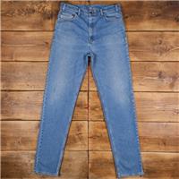 Vintage Levis 540 Jeans 35 x 37 Stonewash Straight Blue Brown Tab Denim - 35 Regular