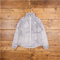 The North Face Fleece Coat M Gorpcore Full Zip Grey Womens Outdoor Hiking - M Regular