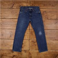 Vintage Levis Jeans 31 x 30 Stonewash Straight Blue Red Tab Denim - 31 Regular