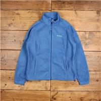 Vintage Columbia Outdoor Jacket XL Fleece Fleece Blue Womens - XL Regular