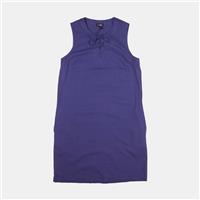 Pour Moi Dress / Size 8 / Midi / Womens / Blue / Linen Blend - 8 Regular