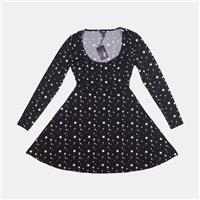 Pour Moi A-Line Dress / Size 10 / Short / Womens / Black / Polyester